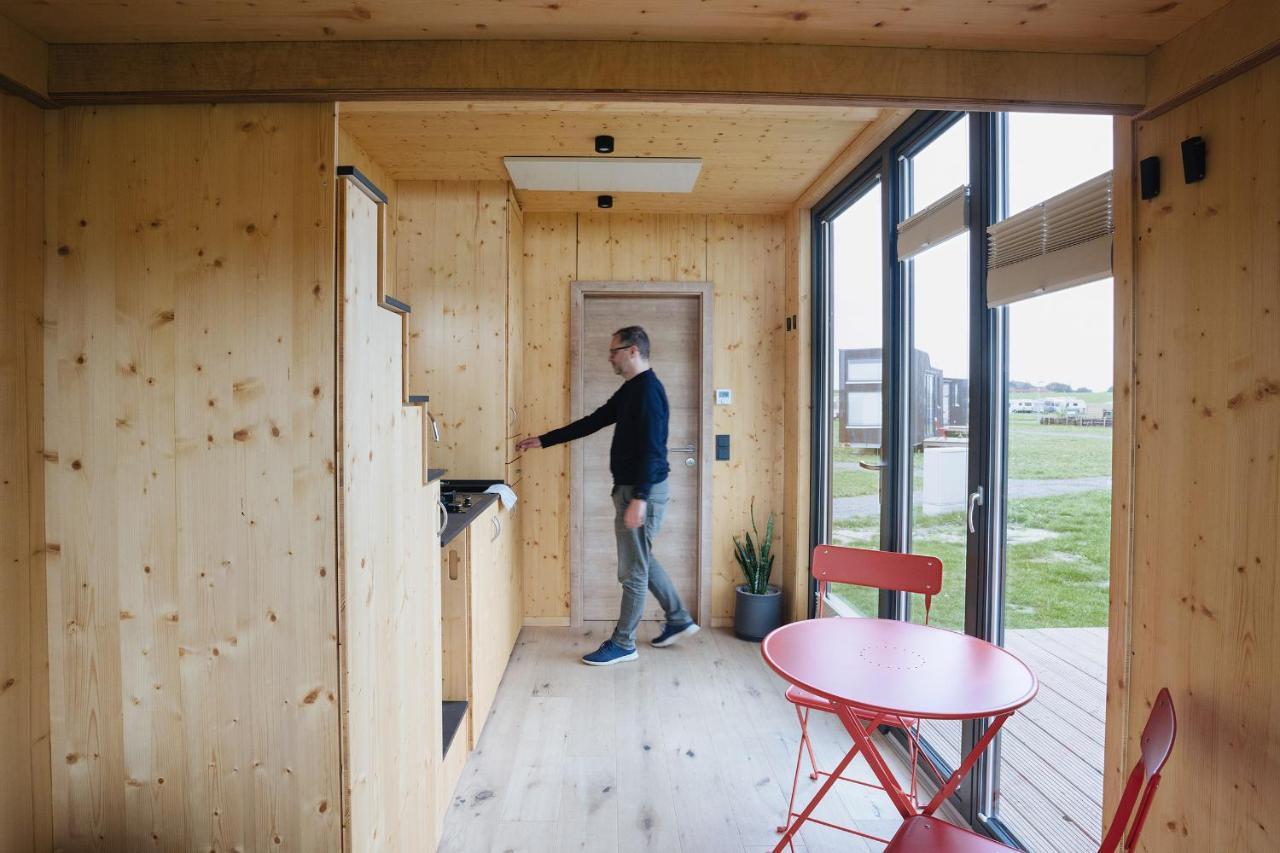 Tiny House Nature 15 Zur Meerseite - Green Tiny Village Harlesiel Carolinensiel Exterior foto