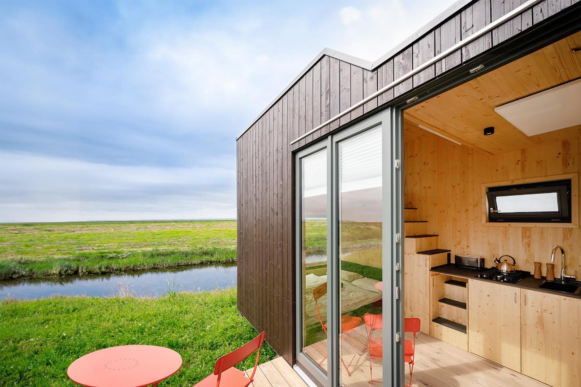 Tiny House Nature 15 Zur Meerseite - Green Tiny Village Harlesiel Carolinensiel Exterior foto
