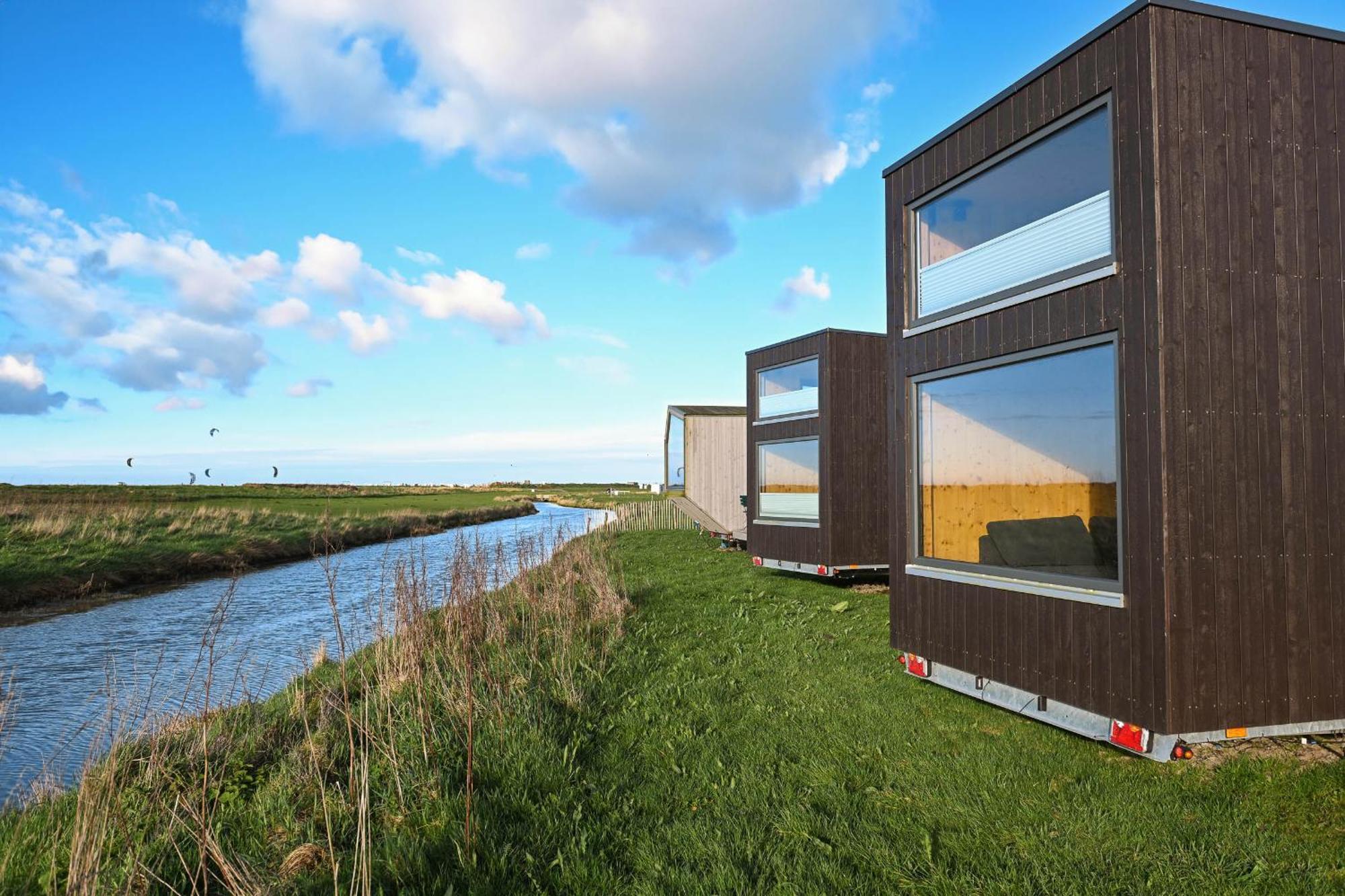 Tiny House Nature 15 Zur Meerseite - Green Tiny Village Harlesiel Carolinensiel Exterior foto